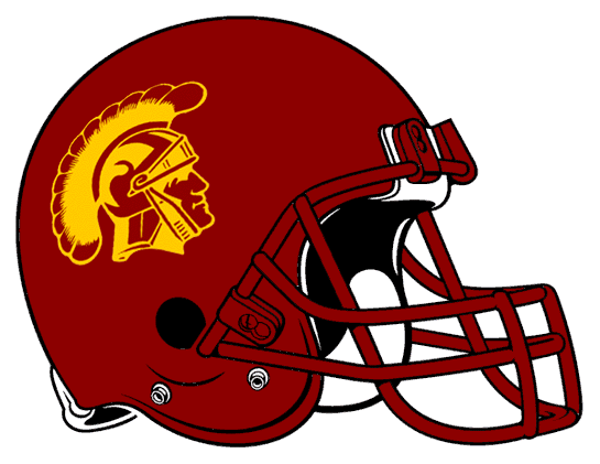 Southern California Trojans 1988-2001 Helmet Logo iron on transfers for T-shirts